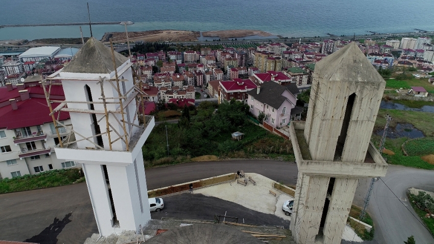 Kiliseye benzetilmişti: Yapımına yeniden başlandı