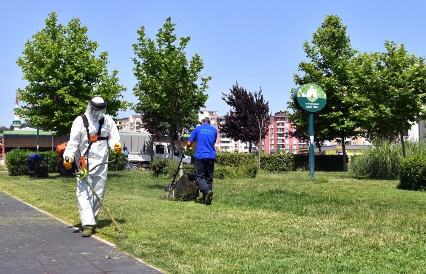 Osmangazi’de parklar güzelleşiyor