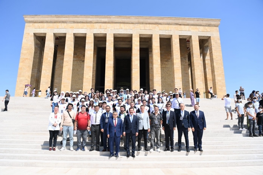 Başkan Yılmaz’dan Anıtkabir ziyareti