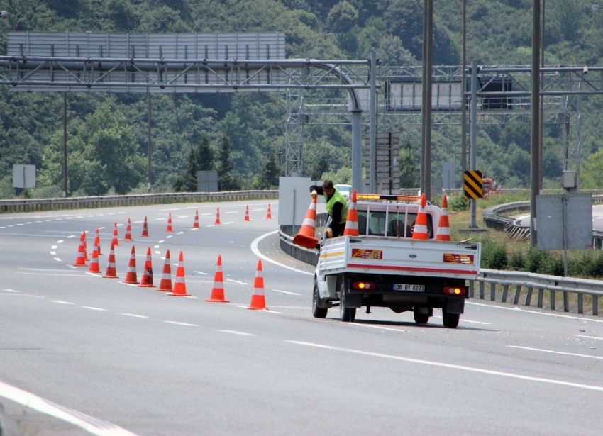 İstanbul yönü 1 ay trafiğe kapatılacak