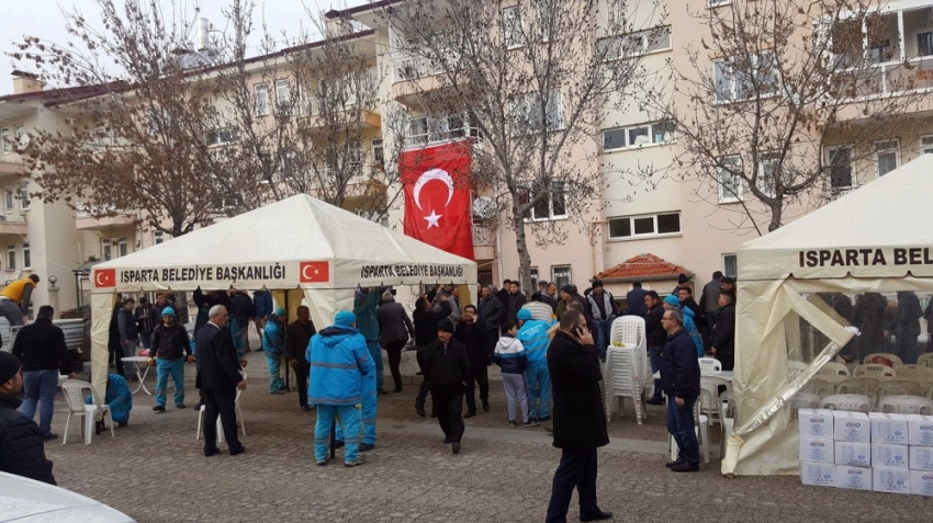 Isparta’ya şehit ateşi düştü