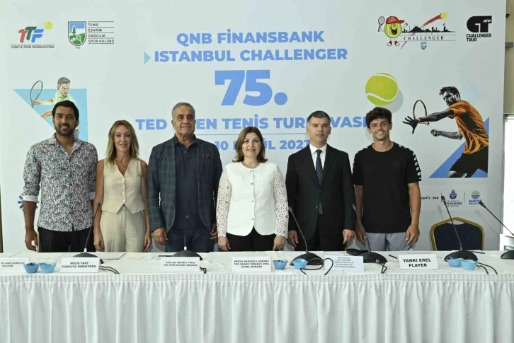 75. İstanbul Challenger - TED Open Uluslararası Tenis Turnuvası başladı
