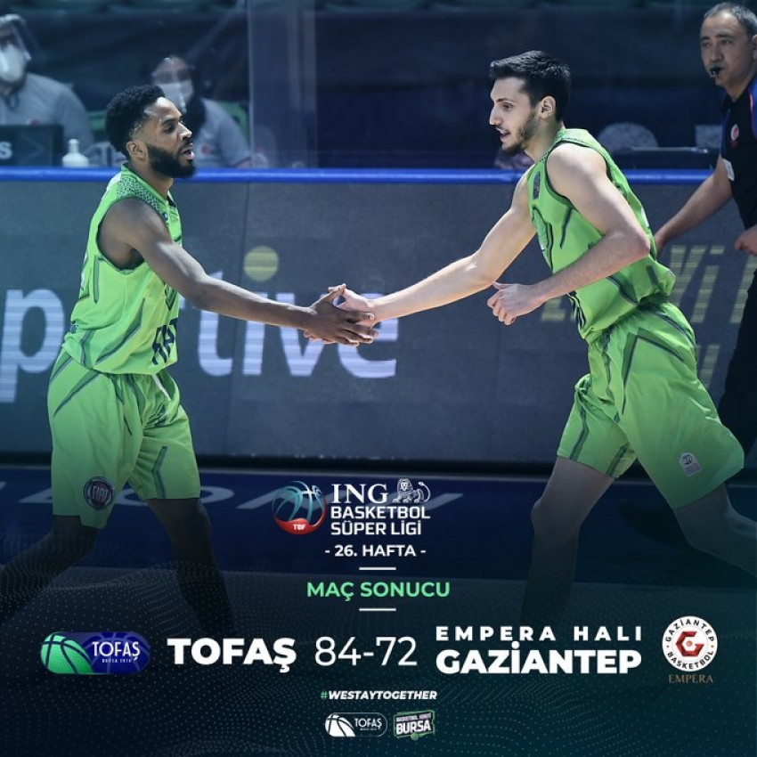  TOFAŞ 84_72 GAZİANTEP BASKETBOL