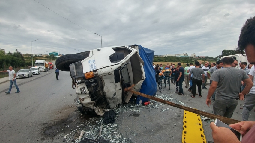 Hadımköy’deki trafik kazasında 1 kişi hayatını kaybetti