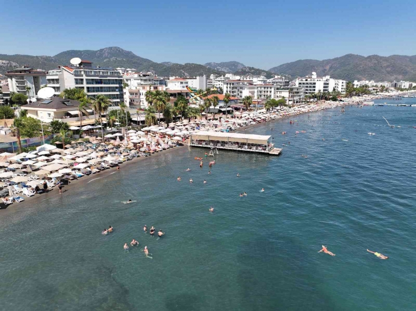 Marmaris’te tatil sezonu devam ediyor