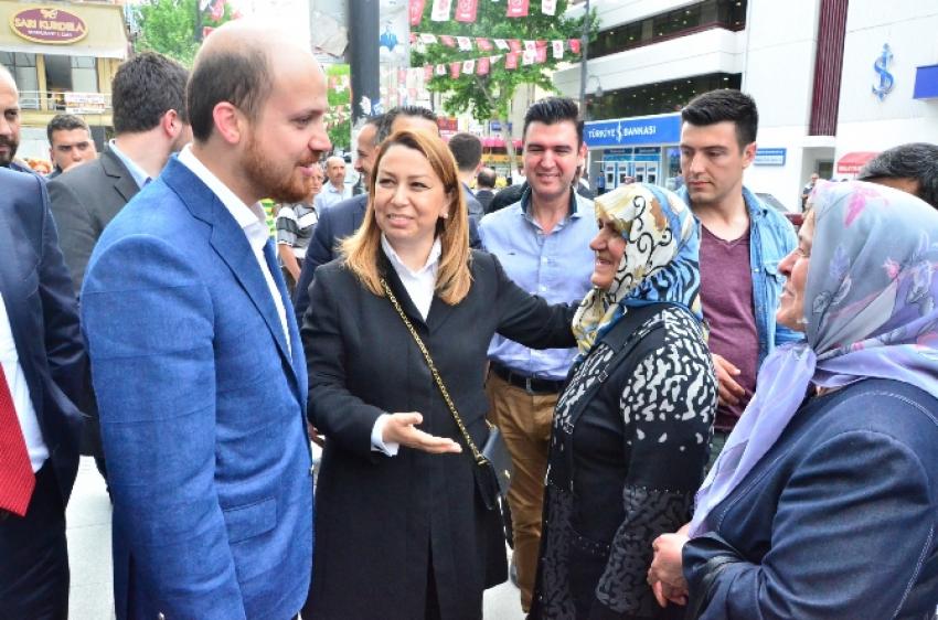 Bilal Erdoğan’a yoğun ilgi