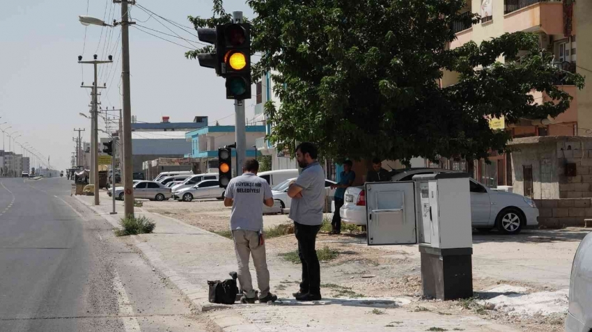 Trafik lambaları yenilendi