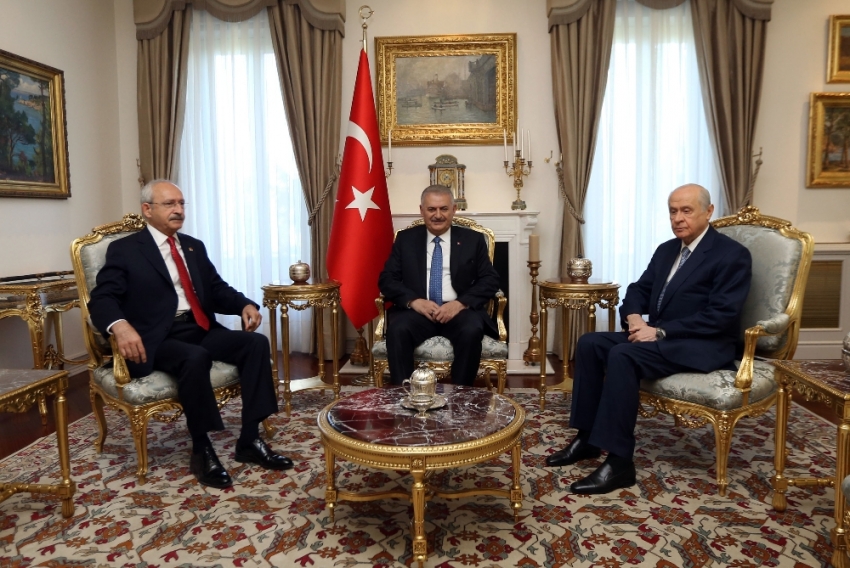  Kılıçdaroğlu ve Bahçeli bir araya geldi