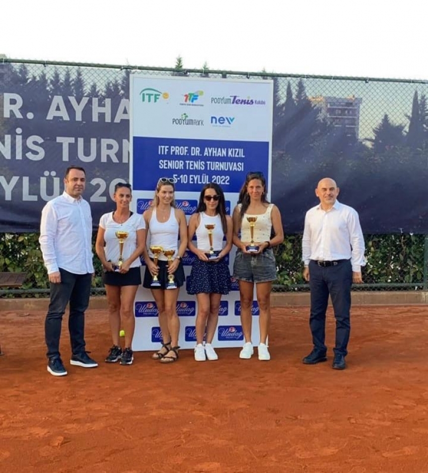 Prof. Dr. Ayhan Kızıl Senior Tenis Turnuvası sona erdi