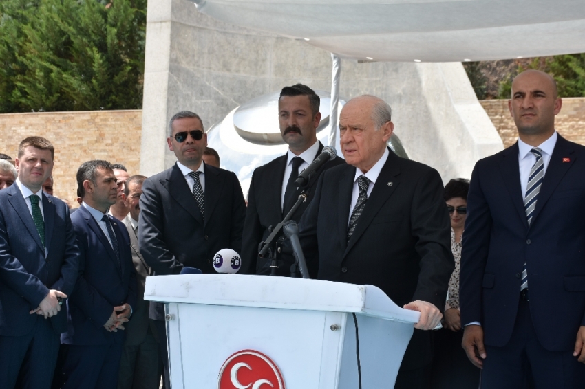 Bahçeli: Bizim kızılelma ülkümüz var