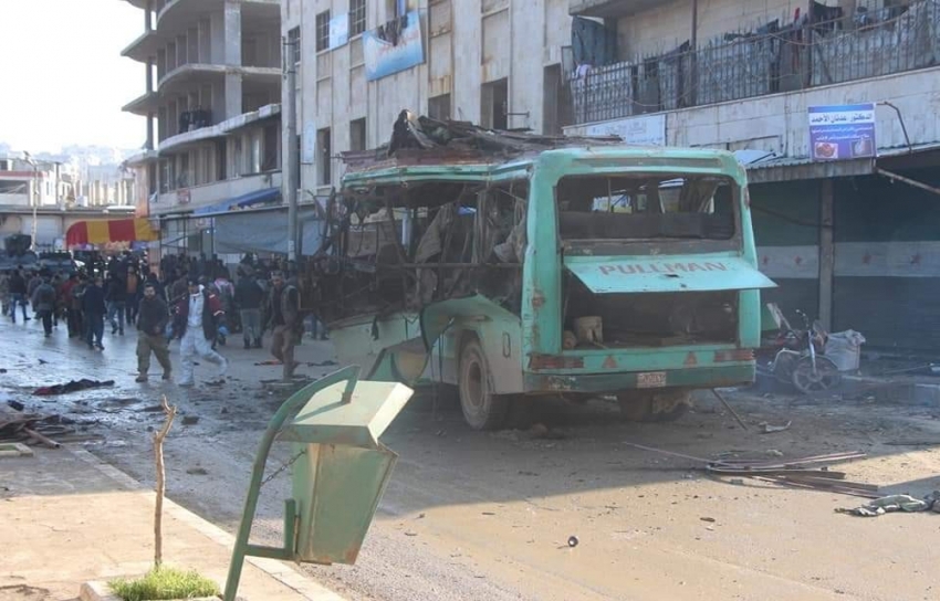 Afrin’de patlama: 2 ölü, 10 yaralı