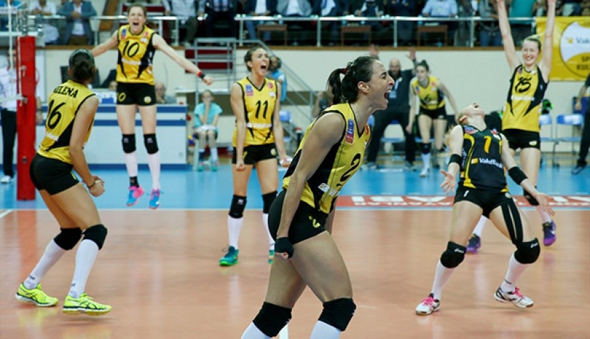 Bayanlar Voleybol 1. Ligi'nde şampiyon VakıfBank