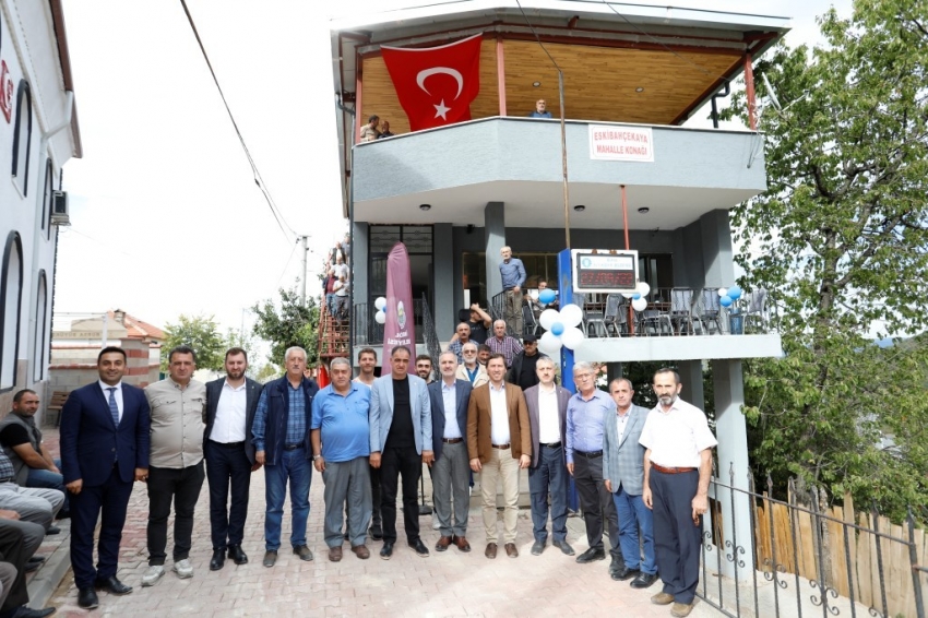 İnegöl’e yeni meydan ve mahalle konağı