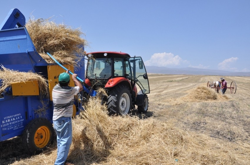 30 derece sıcağın altında ekmek mücadelesi