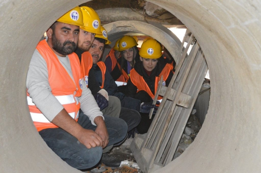 Bursa’da eğitim tatbikatı gerçeğini aratmadı