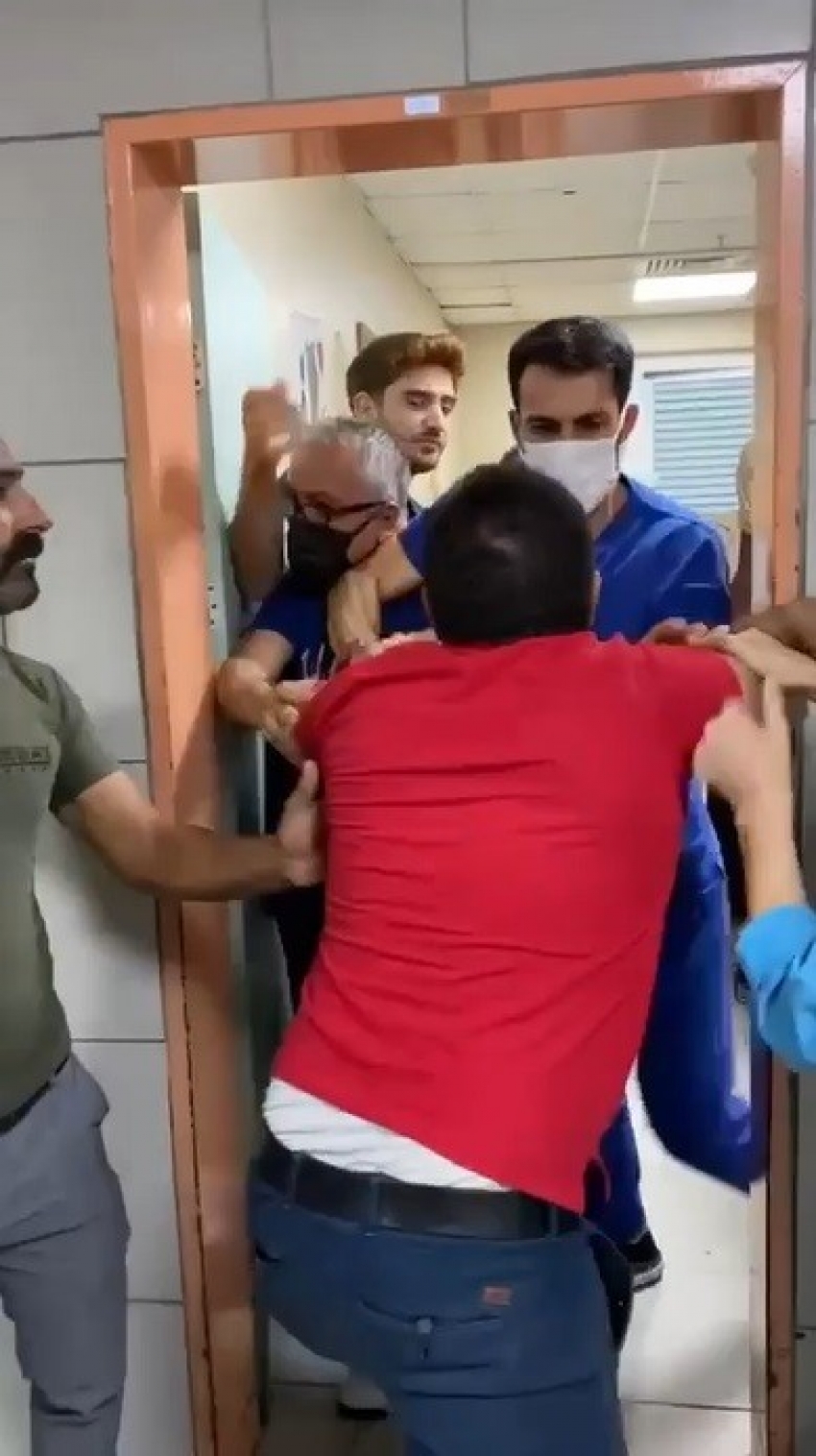 Bursa'da maske takmadı hastaneyi birbirine kattı