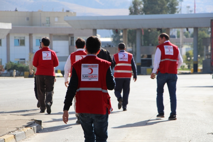 Türk Kızılayı ekibi Erbil’de