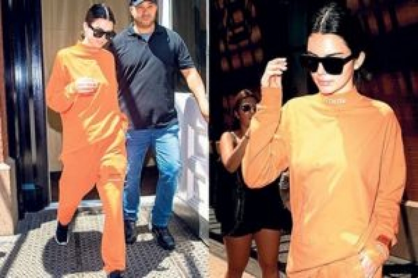 Kendall Jenner'ın ilginç stili!