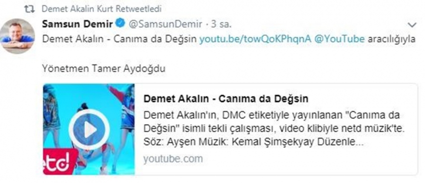 ’Canıma da değsin’ parçası görücüye çıktı