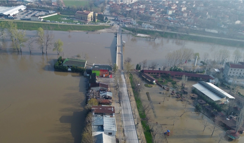 Tunca ve Meriç Nehirlerinde debi düşüşü devam ediyor