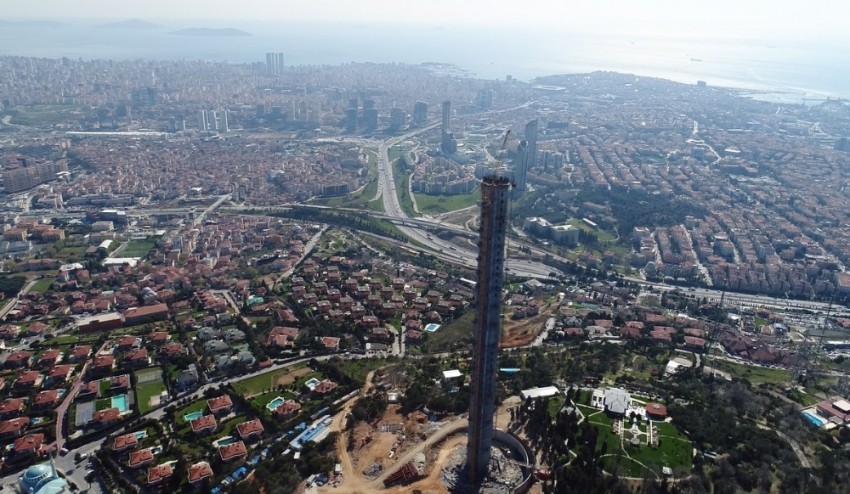 Eyfel’den daha yüksek olacak kulede sona gelindi