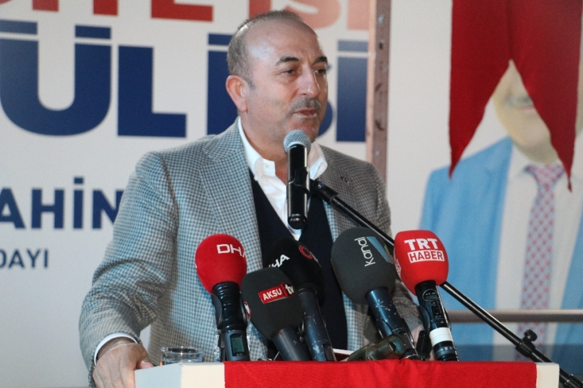 Çavuşoğlu: “PKK’nın izni olmasa bir adım atamaz” 