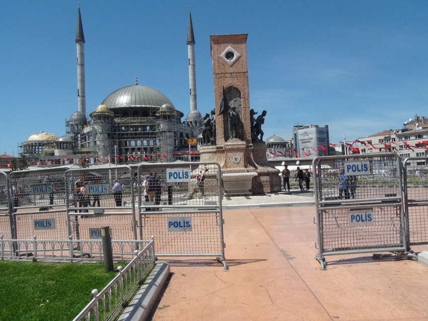 Taksim’de 1 Mayıs önlemleri