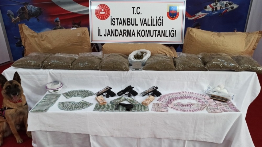 103 kilo uyuşturucu ele geçirildi