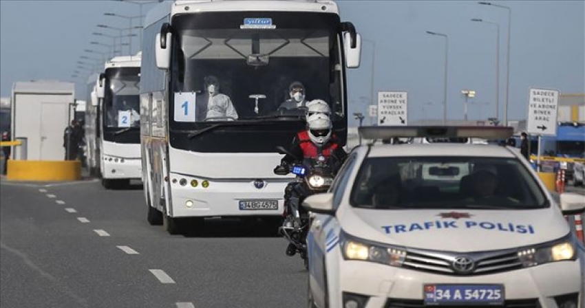 2 bin 807 vatandaş Türkiye'ye getirildi