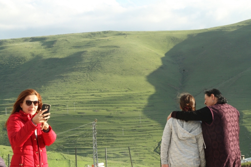 Ardahan’daki ’Atatürk silüeti’ görülmeye başlandı