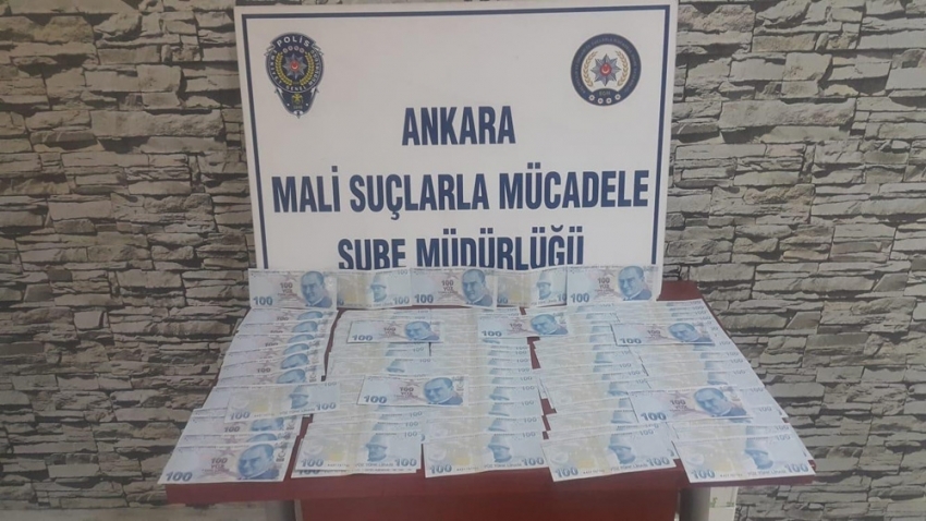 Piyasaya sahte para sürecekti polis yakaladı