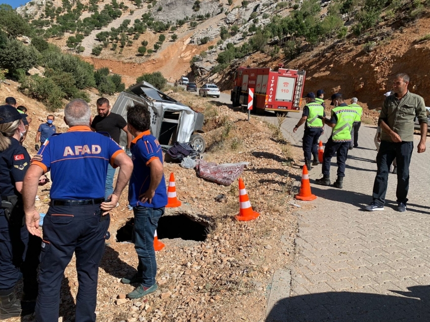 Nemrut dönüşü feci kaza: 2 ölü, 5 yaralı