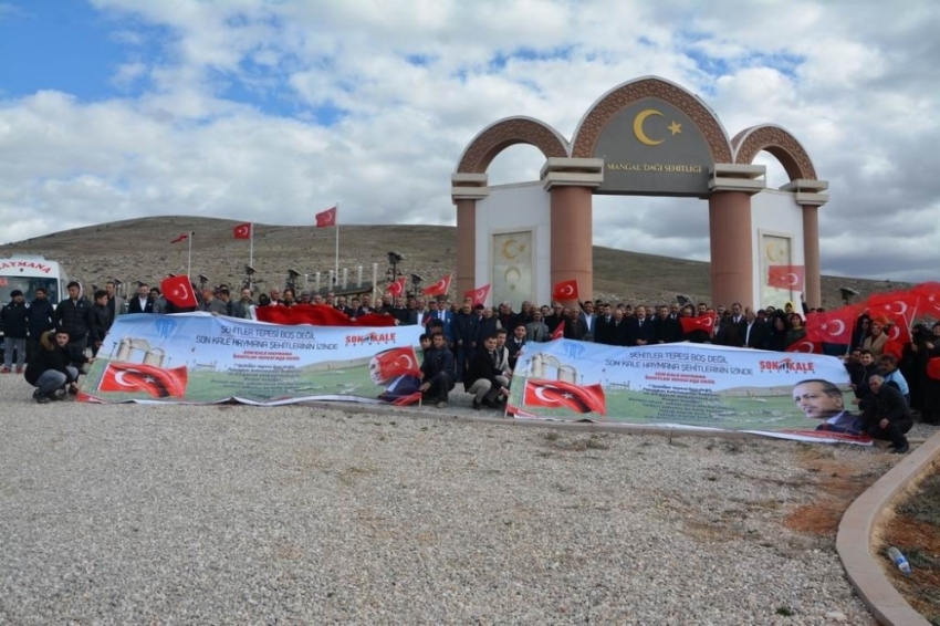 Haymana Belediyesinden şehitliğe ziyaret