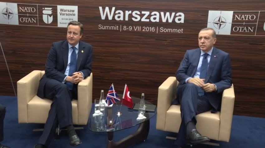 Erdoğan, İngiltere Başbakanı Cameron’la görüştü