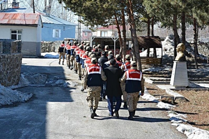 Muş’ta terör operasyonu: 31 gözaltı