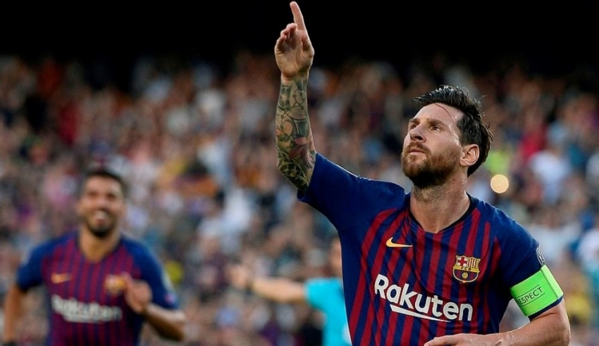 Barça kazandı, Messi boş geçmedi