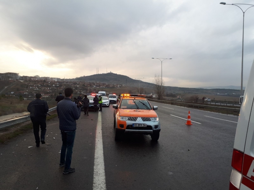 Ankara’da feci kaza: 1 ölü, 6 yaralı