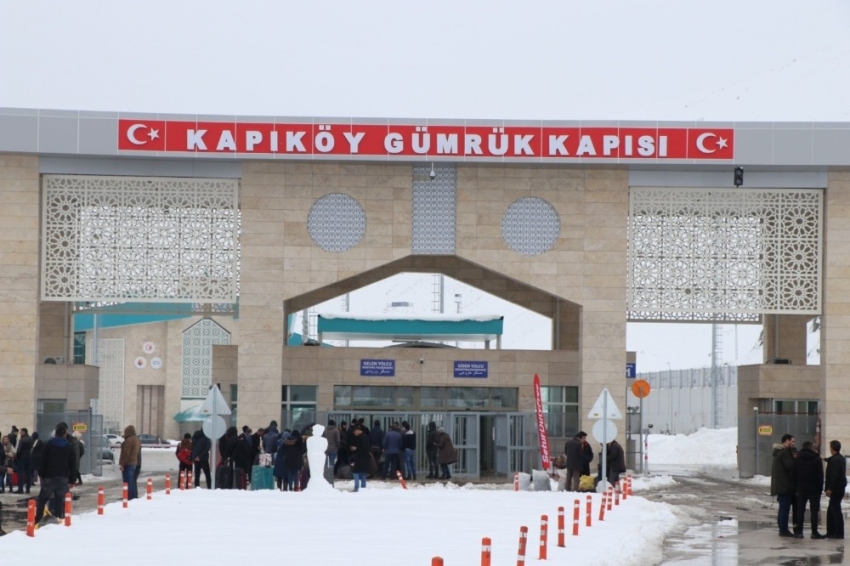 Kapıköy Gümrük Kapısı’na korona virüsüne karşı kamera yerleştirildi