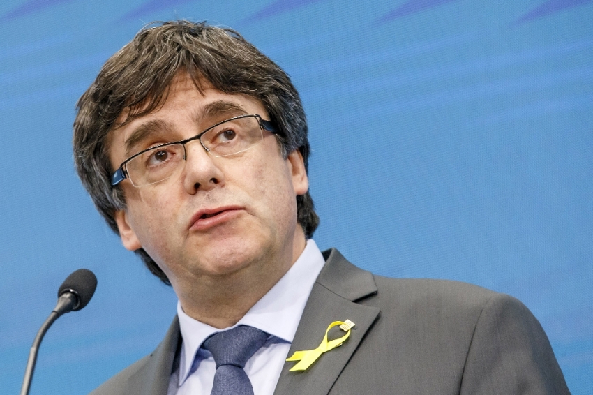 Eski Katalan lider Puigdemont kefaletini ödedi