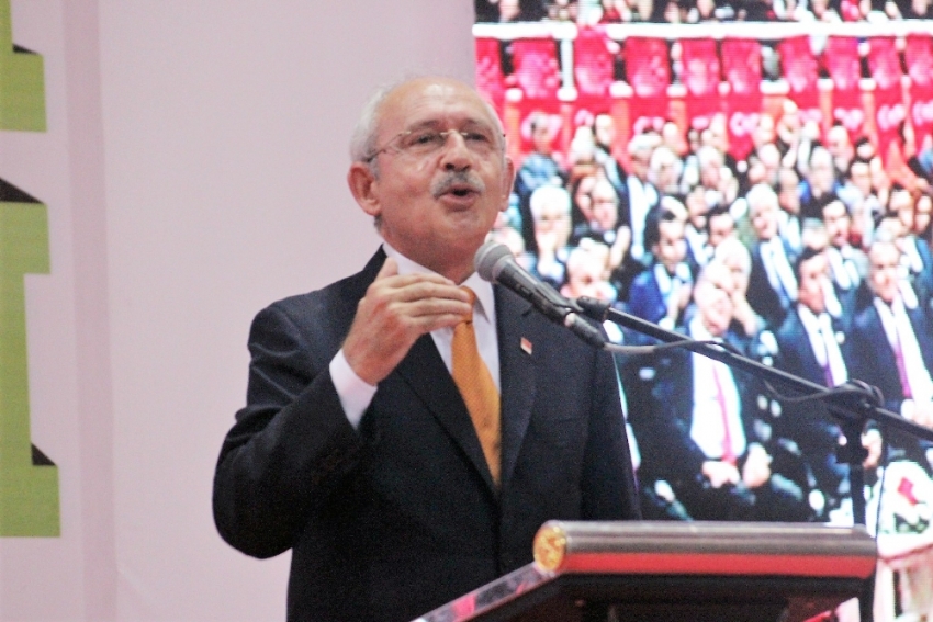 Kılıçdaroğlu Tekirdağ’da konuştu