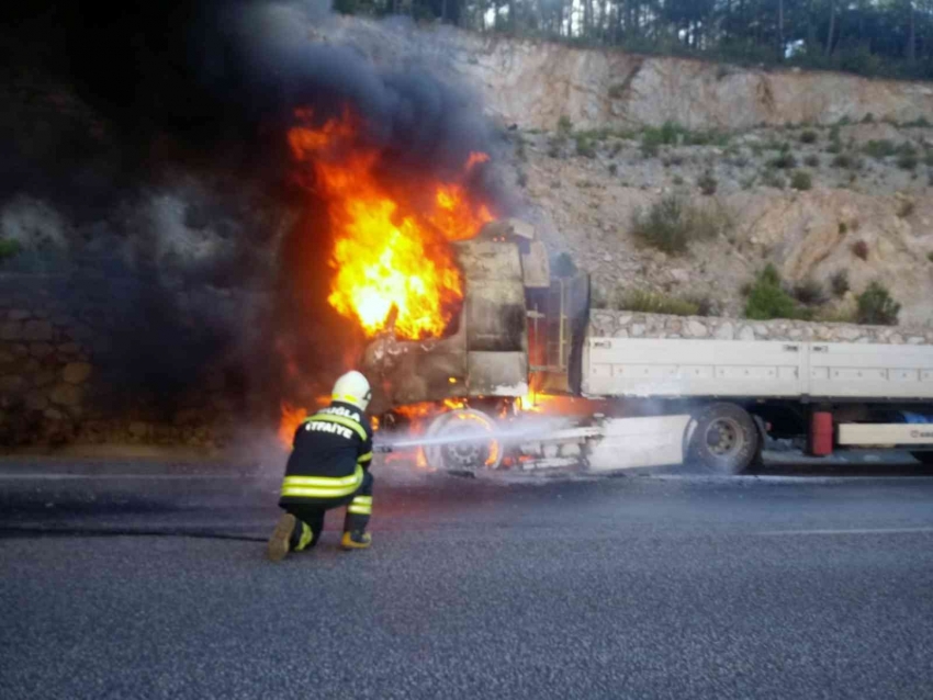 TIR yangını