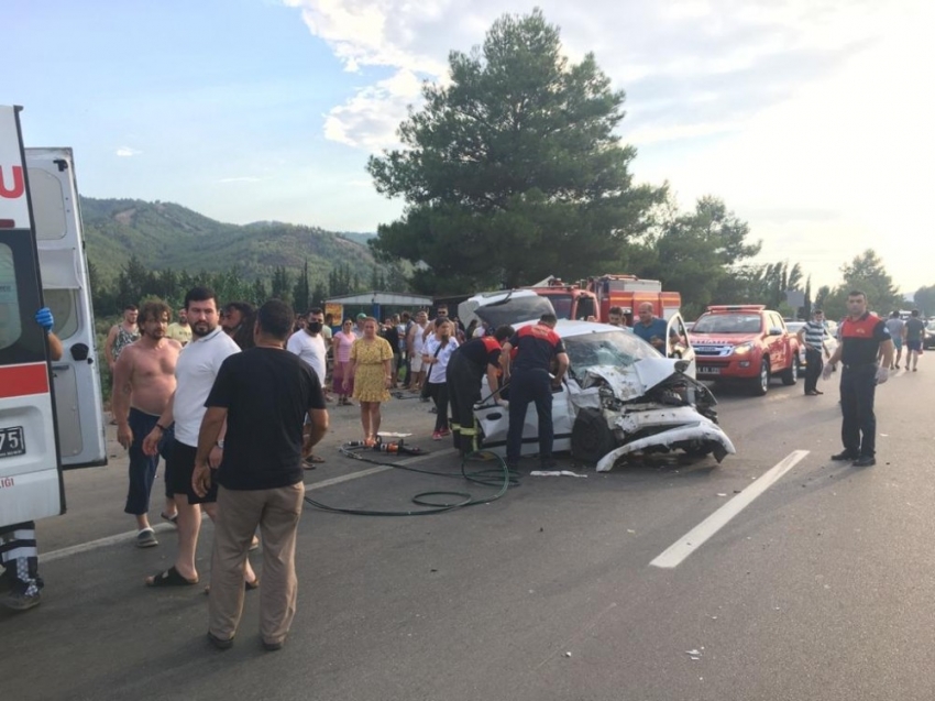 Muğla’da trafik kazası: 4 yaralı