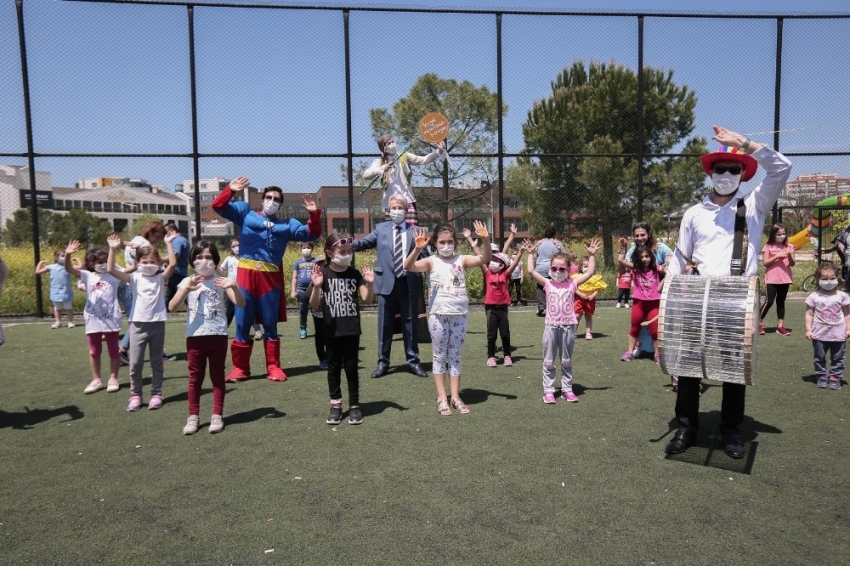 Nilüfer çocuk sesleriyle şenlendi