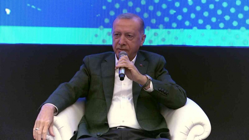 Cumhurbaşkanı Erdoğan gençler ile buluştu