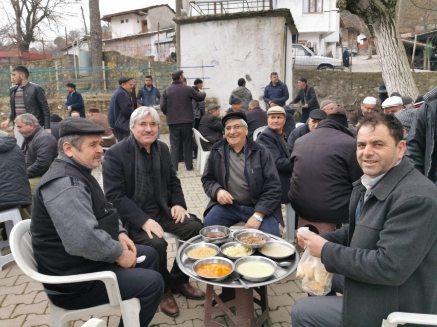 Başkan Cengiz Kuşdere köyünde