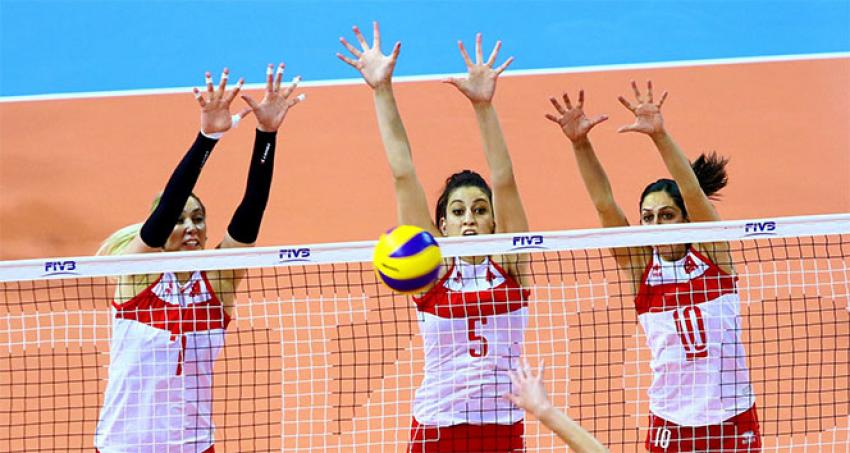 A Milli Bayan Voleybol Takımı ilk maçında mağlup