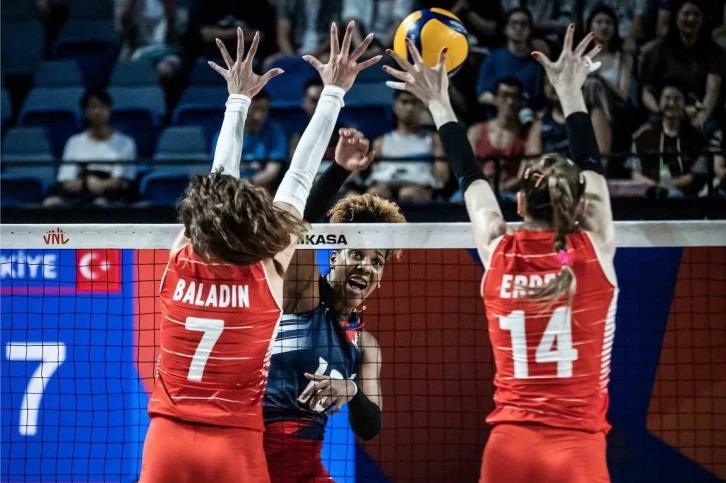 A Milli Kadın Voleybol Takımı, Dominik Cumhuriyeti’ni 3-1 mağlup etti
