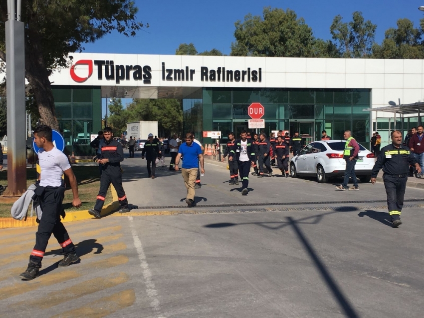 TÜPRAŞ'ın İzmir rafinerisinde patlama! Ölü ve yaralılar var