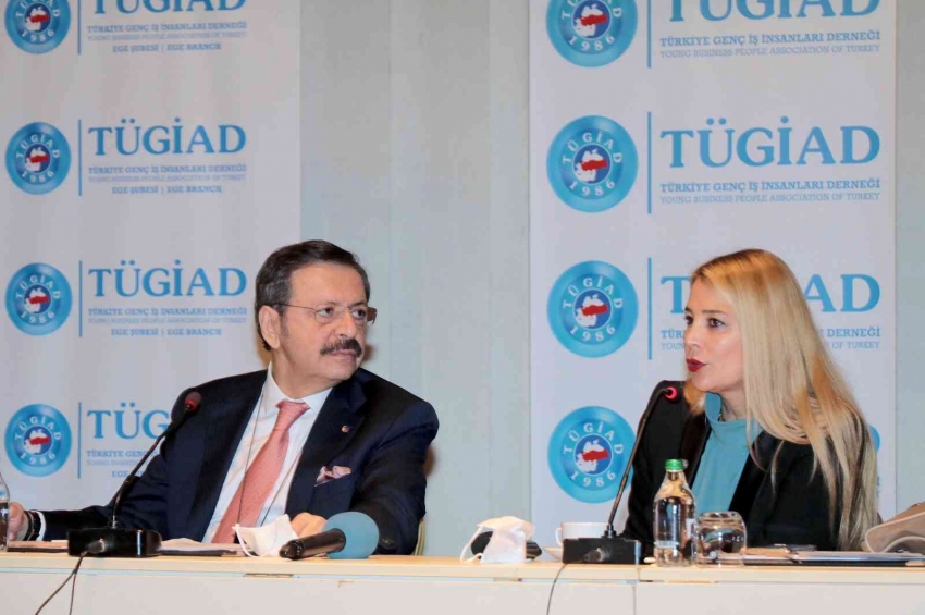 TÜGİAD Ege Şubesi TOBB Başkanı Hisarcıklıoğlu’nu ağırladı