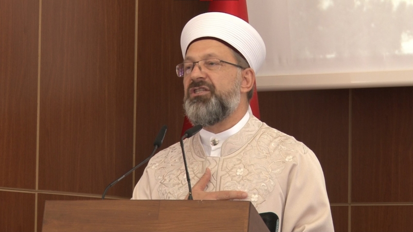 Diyanet İşleri Başkanı Erbaş, Filistin’in geleceği için STK’larla buluştu